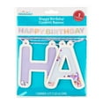 thumbnail image 5 of Multicolor Happy Birthday Confetti Banner, 6', by Way To Celebrate, 5 of 5