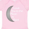 thumbnail image 4 of Inktastic I Love You to the Moon & Back. Boys or Girls Baby Bodysuit, 4 of 5
