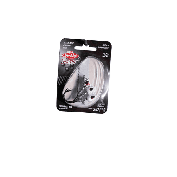 Berkley Fusion19 Swimbait Jighead, Red, Size 2/0, 1/4 oz.