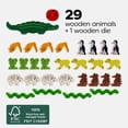 thumbnail image 2 of Juego de madera para apilar HABA Animal Upon Animal Family 4-8 Years, 2 of 9