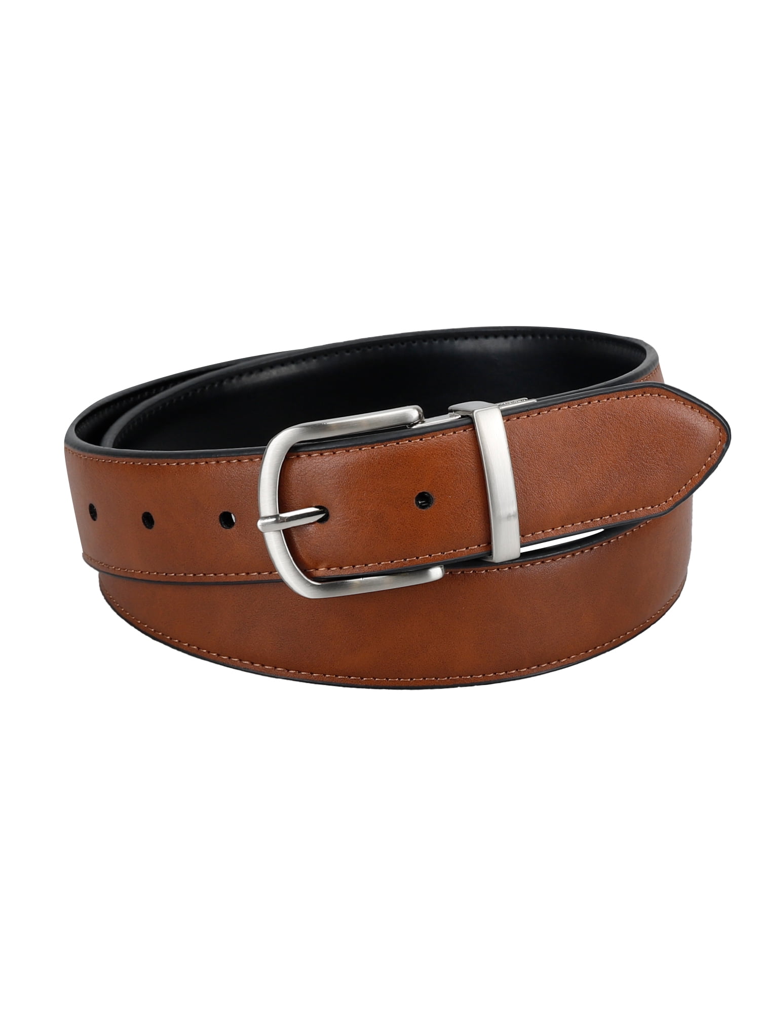 Chaps Men's Two-in-One Reversible Classic Dress Belt