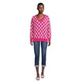 thumbnail image 3 of Dreamers By Debut Women's Oversized Tunic V Neck Sweater, Midweight, 3 of 5