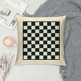 thumbnail image 2 of Leisuo Cozy Rectangle Decorative Warm Plush Throw Pillow Covers Compatible with and Navy Tartan Plaid for Couch and Bed, 2 of 5