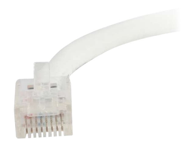 C2G 25ft Cat6 Non-Booted Unshielded (UTP) Ethernet Network Patch Cable - White - patch cable - 25 ft - white