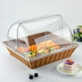 thumbnail image 3 of 1Pc Dessert Showcase Cake Cover Dessert Pastry Showcase Sample Case Plastic Cake Case Transparent, 3 of 8