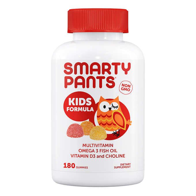 SmartyPants Kids Formula Multivitamin Omega 3 Fish oil Vitamin D3 and