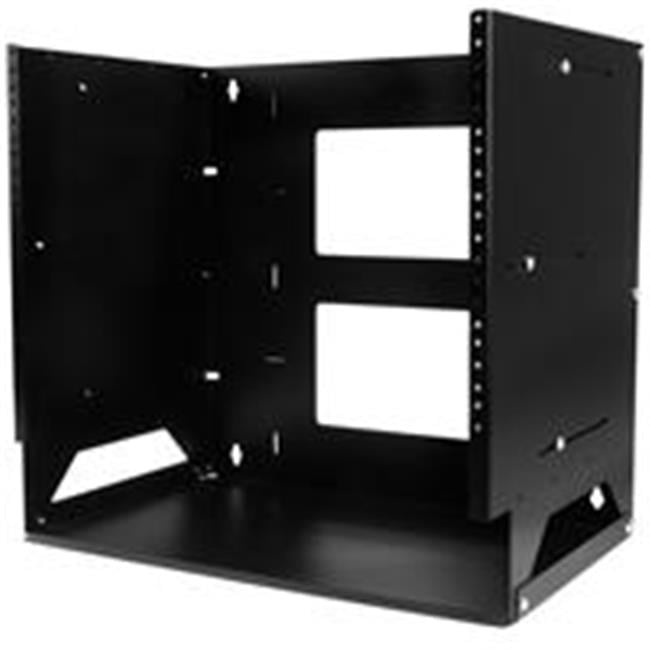8U Wall-Mount Server Rack with Built-in Shelf Solid Steel - Walmart.com
