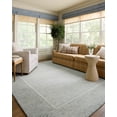 thumbnail image 2 of Chris Loves Julia x Loloi Briggs Mist / Ivory 2'-6" x 7'-6" Runner Rug, 2 of 6