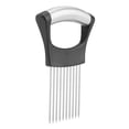 thumbnail image 3 of Tenedor De Cortador De Cebolla, Soporte Acero Inoxidable Fruta Carne Cortador de Tomate Cortadora Peeler Chopper con 10 Dientes útiles Utensilios de Cocina Utensilios de Cocina Cocina Octpeak NO, 3 of 7