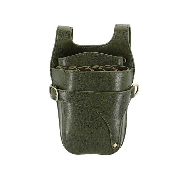 Portable Detachable Barber Tool Bag Brushes Storage Shoulder Pouch Organizer Waist Bags Hairdressing Hairstyling Green