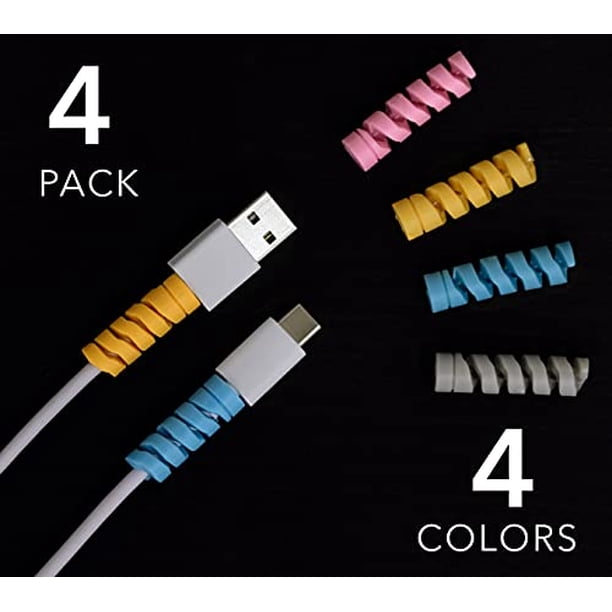 Protector de Cable (Paquete de 4) - Protectores de Cargador - Protecto