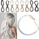 thumbnail image 1 of Sego Braided Hair Band Extensions Braids Hair Extensions Adjustable Headband Elastic Stretch Hairpiece Beauty Accessory For Womensmall, 1 of 5