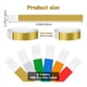 thumbnail image 4 of 600 Pulseras de Colores NeóN para Eventos, Pulseras de IdentificacióN de Actividad Ligeras e Impermeables de Papel SintéTico, 4 of 7