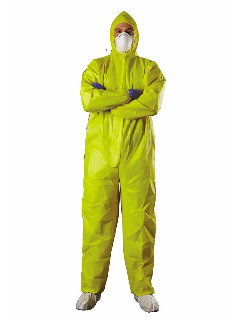 Venom Steel, Disposable Chemical Splash Coverall, Hooded, L/XL