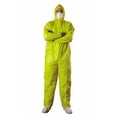 thumbnail image 2 of Venom Steel Disposable Chemical Splash Industrial Coverall, Hooded, Elastic Wrist and Ankles, Yellow, XXL, 2 of 4