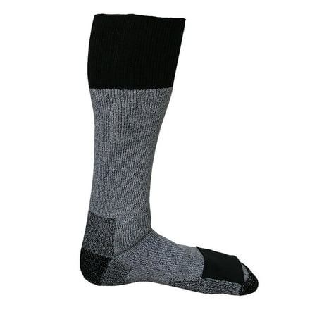 Merino Wool Socks with Toe Heat Warmer Pockets,