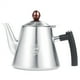 thumbnail image 1 of Tetera de acero inoxidable de 1,2 l para cocina, tetera, cafetera, tetera, mango resistente al calor, mate, 1 of 11