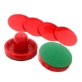 thumbnail image 2 of Almencla 1 Ensemble de Mini Poussoirs de Hockey à Air et Poignées de But à Air 96 mm Palettes 2 Poussoirs Rouges, 2 of 8