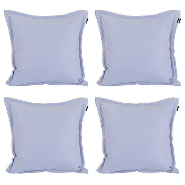 Cojin Decorativo Cuadrado Set de 4 DICASA Ela Lila