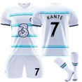 thumbnail image 1 of Chelsea FC Away Shirt 22-23 Kante Kids' Football Shirt Kante 7 With Socks, 1 of 5