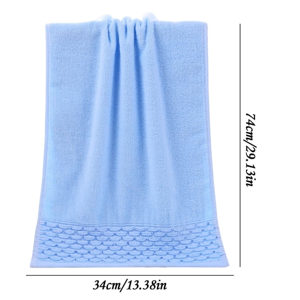 Yhmxh Toallas de microfibra de algodón para el baño, suaves al tacto, altamente absorbentes, de secado rápido, adecuadas para el cuerpo, deportes, yoga, spa y fitness.