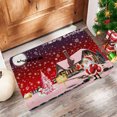 thumbnail image 5 of Up to 65% off maho Merry Christmas Entrance Door Mat, Happy New Year Low Tradition Christmas Decor Welcome Doormat, Non-Slip Carpet Rugs Floor Mat A on Clearance, 5 of 7