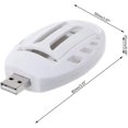 thumbnail image 3 of Repelente de mosquitos eléctrico portátil USB para senderismo, exteriores, verano, hogar, nuevo repelente de insectos blanco, 3 of 5