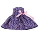 thumbnail image 5 of Vestido de muñeca Hugo Floral morado para muñeca de 18 pulgadas Vestido de muñeca, 5 of 6