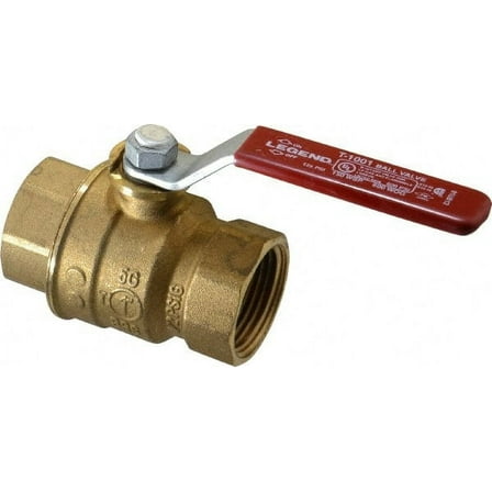 1" Pipe, Full Port, Brass Standard Ball Valve