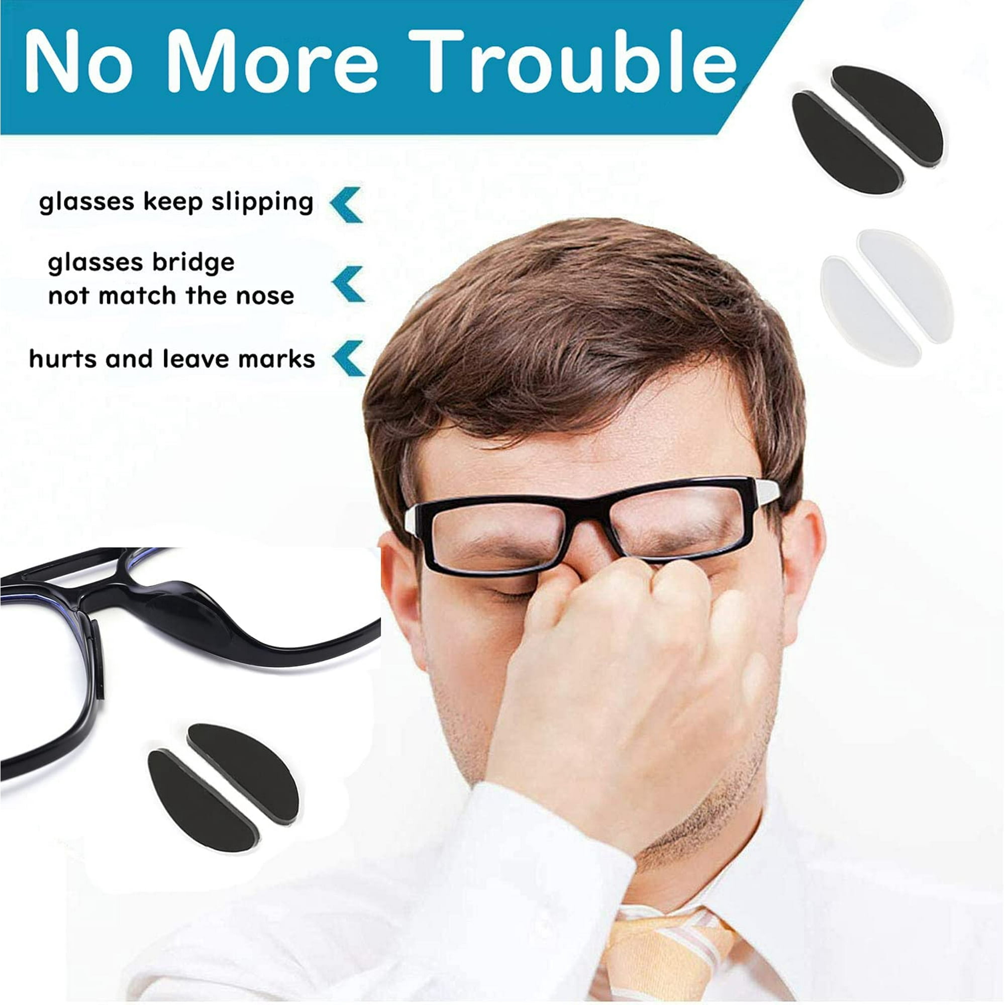Glasses rubber nose pads hotsell