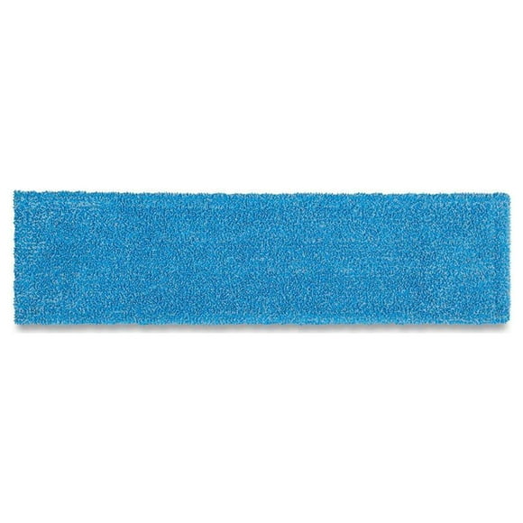 Adaptable Flat Mop Pads Microfiber 19.5 x 5.5 Blue 2132427