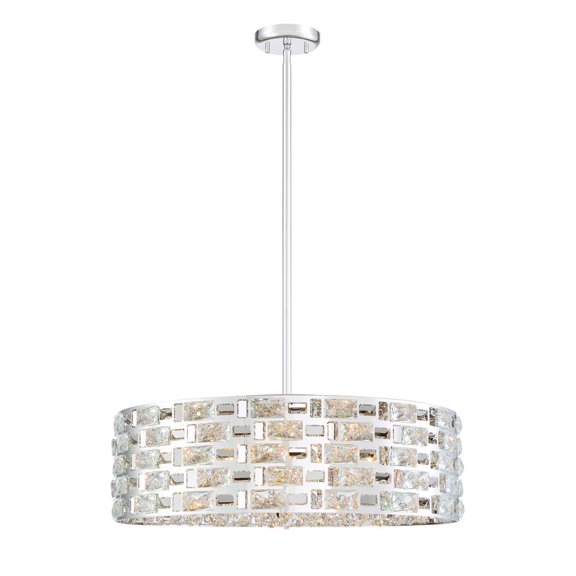Z-Lite Dealey 5 Light Flush Mount Heirloom Brass