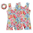 thumbnail image 3 of LYMAYTER Kids Girls Gymnastics Leotards Toddler Prints Sleeveless Training Clothes Outfit Baby Boxer Briefs Dance One-Piece for 3-12 Years, 3 of 9