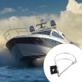 thumbnail image 3 of Sidaley Boyas salvavidas seguras de acero inoxidable, soporte de natación, soporte de anillo, accesorios para barcos y yates, accesorios, Bombillas para automóviles, 3 of 6