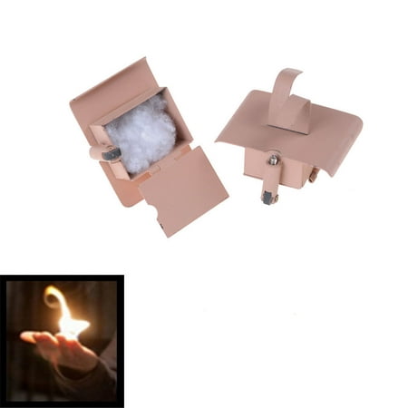 Conjure Up Fire Flame Hand Gimmicks Close Up Stage Magic Trick - One Item w/Random Color and