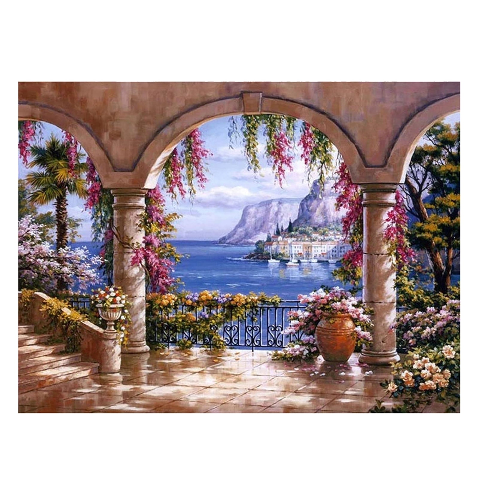 Tableau Diamant 5D Complet - Art DIY, Décoration Maison, Cadeau, Neuf