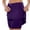 Purple, variant on sunshuilll Women's Casual Relaxed Fit Mini Pencil Skirt Purple