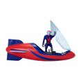 thumbnail image 5 of Wahu Aqua Rocket Red/Blue Water & Pool Toy - Glides up to 30' Underwater, Child Ages 5+, 5 of 7