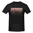 thumbnail image 4 of Bingfone Rose Gold Glitter1 Men'S Loose Fit Short-Sleeve Pocket T-Shirt, 4 of 7