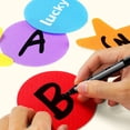 thumbnail image 5 of 36Pcs Round Carpet Marker Sticker No-slip Fastener Tape Children Educational Colorful Floor Spot Dot Rug, 5 of 9