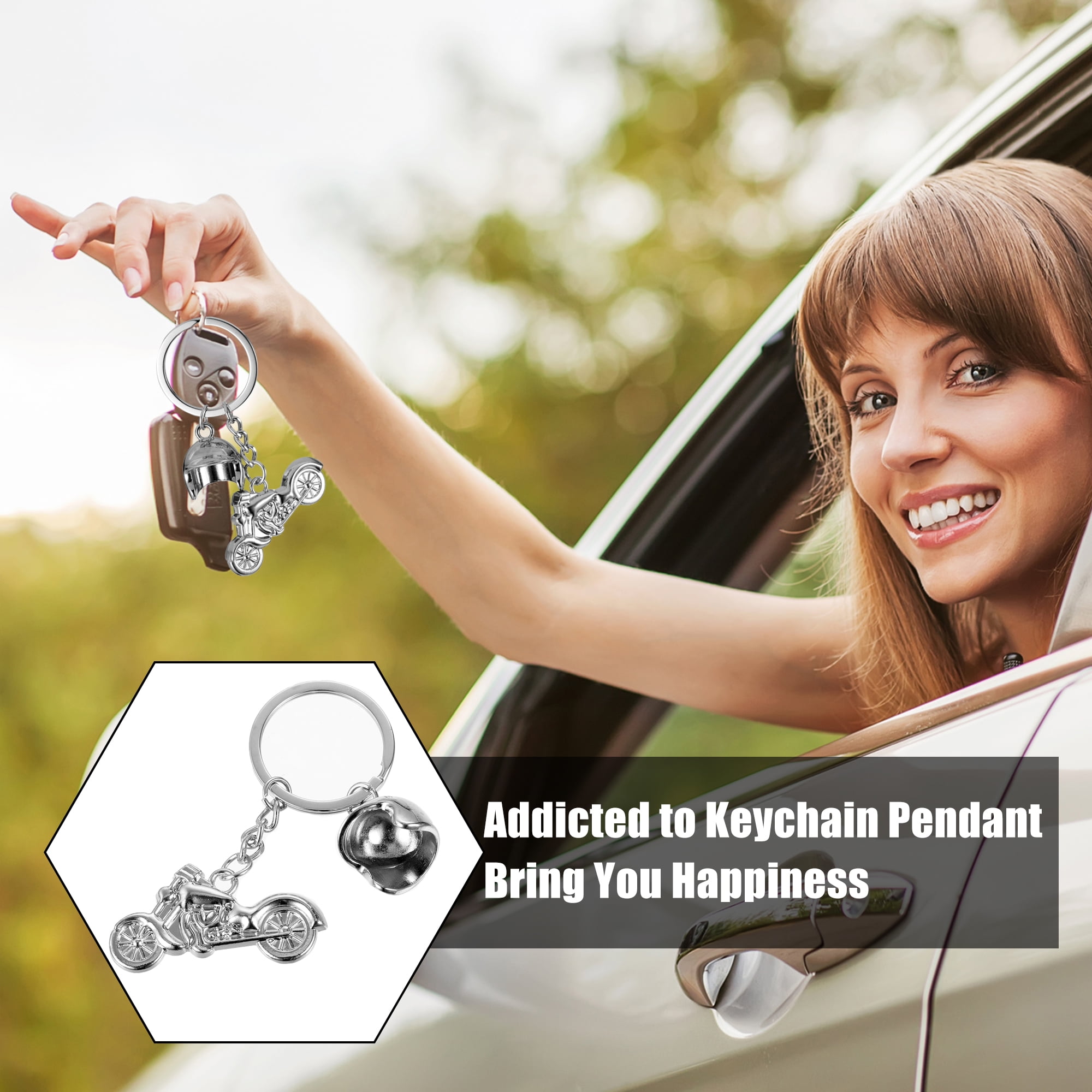 Biker keyring deals