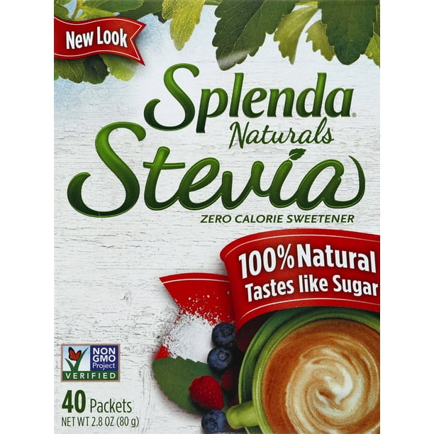(40 Count) Splenda Naturals Stevia Sweetener Packets