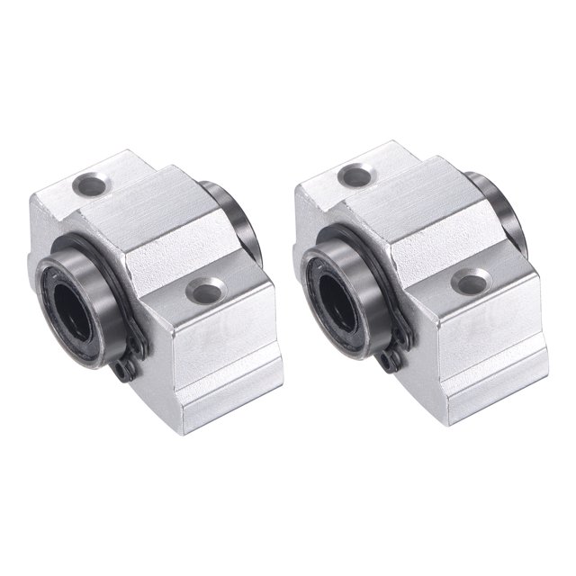 Unique Bargains SCV8UU Linear Ball Bearing Slide Block Units, 8mm Diamètre d'Alésage Pack de 2