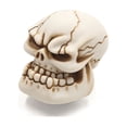 thumbnail image 1 of Pomo de la Palanca de Cambios Calavera Cabeza Cráneo de Resina Blanco 8mm 10mm Rosca Unique Bargains, 1 of 1