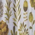 thumbnail image 4 of DESIGN ART Designart 'Watercolor Texture with Flowers & Plants' Modern Curtain Single Panel 52 in. wide x 84 in. high - 1 Panel 84 Inches, 4 of 5