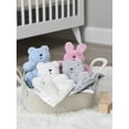 thumbnail image 3 of Gerber Baby Boy or Girl Gender Neutral Ultra Plush Security Blanket with Satin Trim, 3 of 8