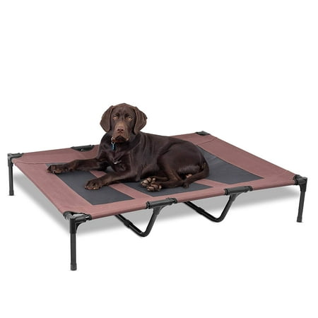 Internet's Best Dog Cot | 48 x 36 | Elevated Dog Bed | Cool Breathable Mesh | Indoor or Outdoor Use | Large |