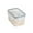 A#0.8L, variant on Shldybc Rectangle Food Storage Container, Single Transparent Plastic Storage Tank, Kitchen Sealed Jar With Lid Moisture Fresh-keeping Box - Kitchen Must Haves for Sugar & Dry Food Storage