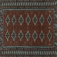 thumbnail image 1 of Ahgly Company Indoor Square Persian Light Blue Traditional Area Rugs, 5' Square, 1 of 4