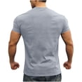 thumbnail image 6 of Plain Shirts Men's Short Sleeve T Shirts Mens Athletic Shirts Moisture Wicking Short Sleeve Quick Dry Workout T-Shirt for Gym Running Exercise, 6 of 6